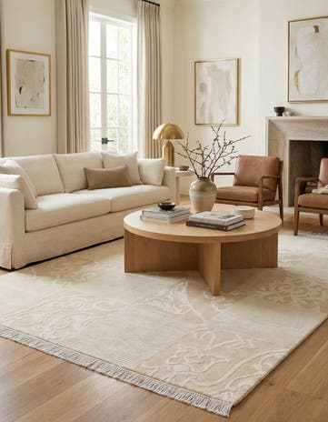 5' 9 x 7' 11 Hand Knotted Darya Wool Rug