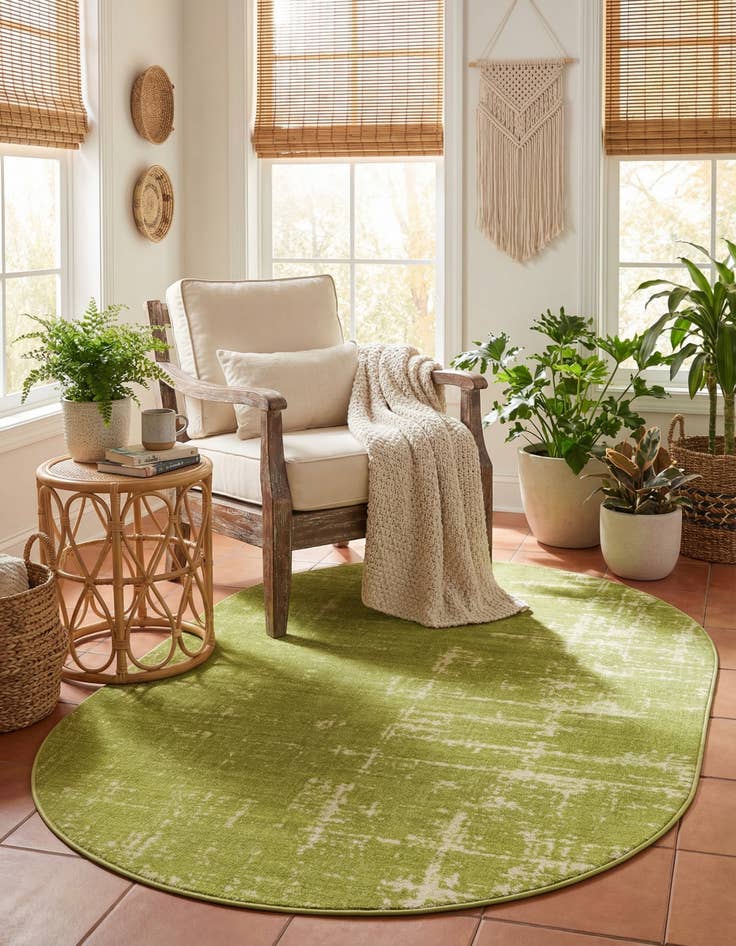 Detail image of 5' 3 x 8' Valencia Oval Rug