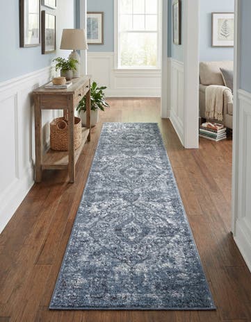 Blue Oregon Runner Rug