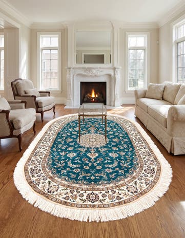 4' 2 x 6' 10 Nain Rug