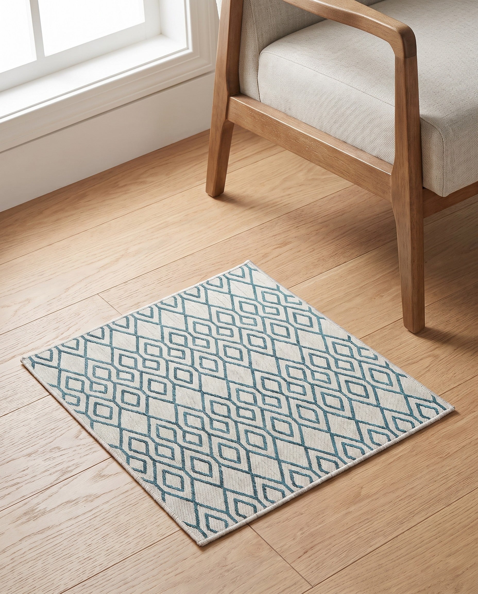 1' 4 x 1' 4 Easy-Clean Jill Zarin Turks and Caicos Indoor / Outdoor Sample Rug