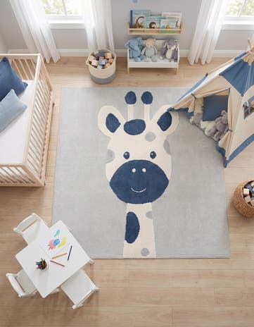 7' 10 x 7' 10 Whimsy Kids Square Rug