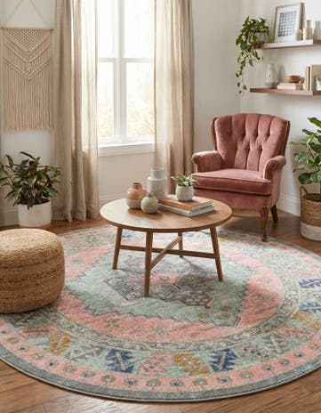 7' 10 x 7' 10 Whitney Round Rug