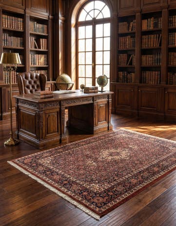 4' 3 x 5' 11 Bidjar Rug