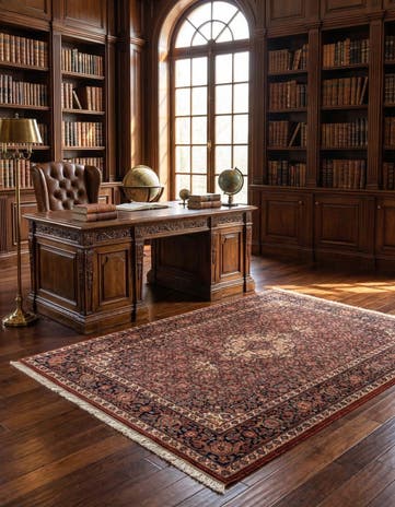 4' 3 x 5' 11 Bidjar Rug