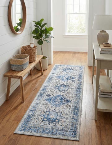 2' x 6' Washable Yara Runner Rug