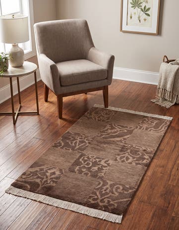 2' 7 x 5' Hand Knotted Darya Wool Rug