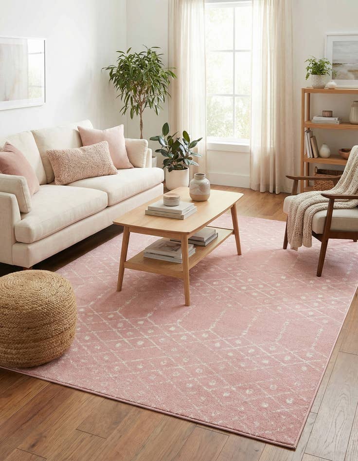 Detail image of 7' 10 x 11' Paxon Trellis Rug