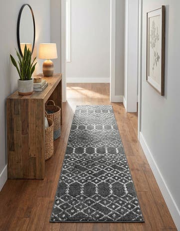 2' x 8' Paxon Trellis Runner Rug