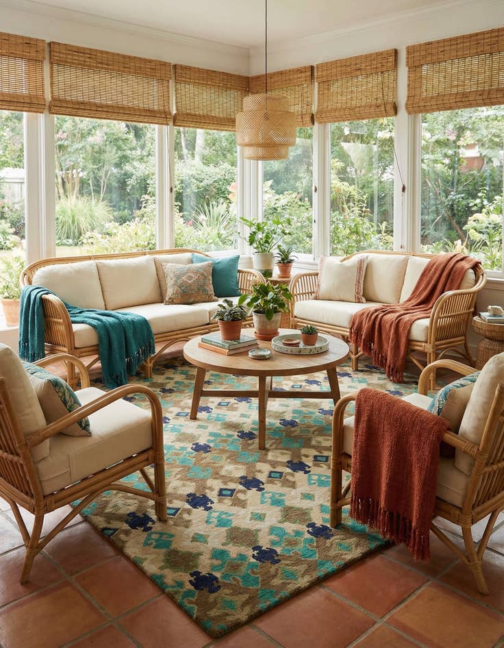 Detail image of  8' x 9' 10 Luna Rug