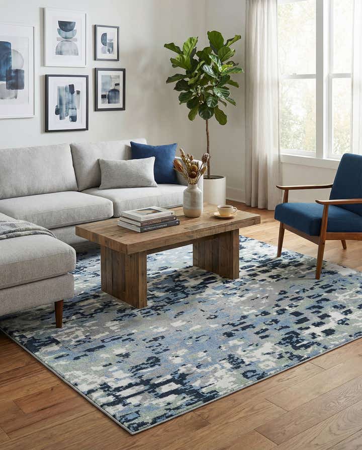 7' 10 x 7' 10 Kamala Washable Square Rug