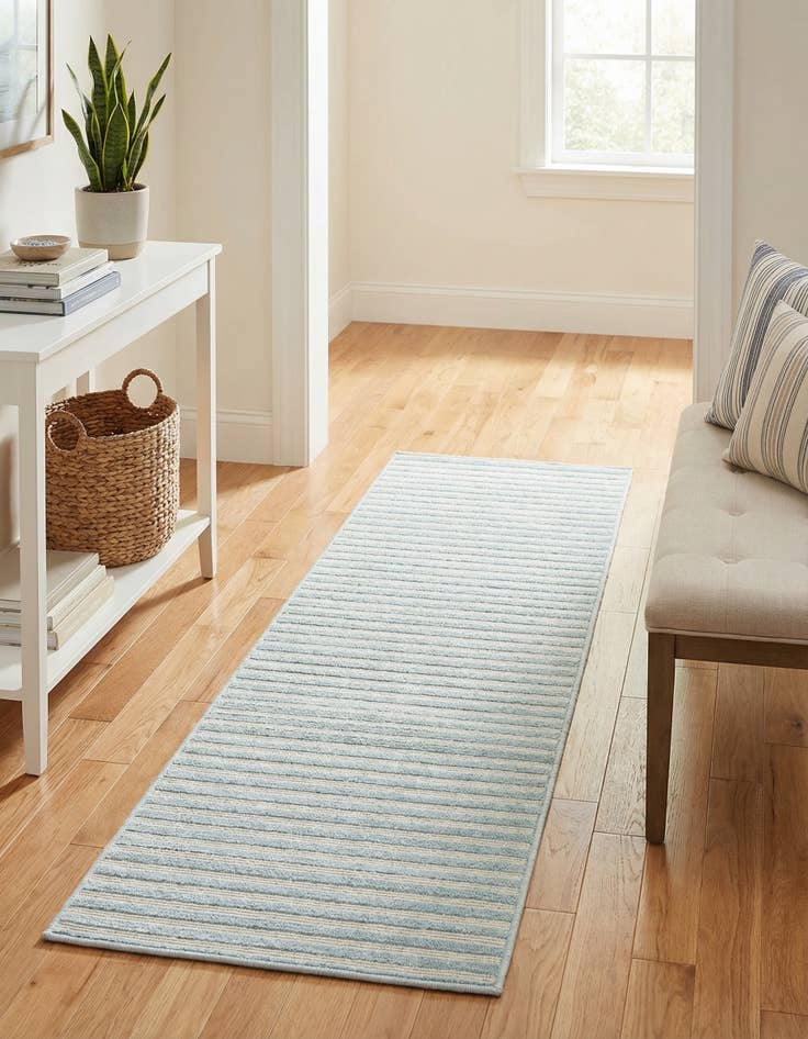 Detail image of 2' x 8'  Washable Sabrina Soto Indoor / Outdoor Runner Rug