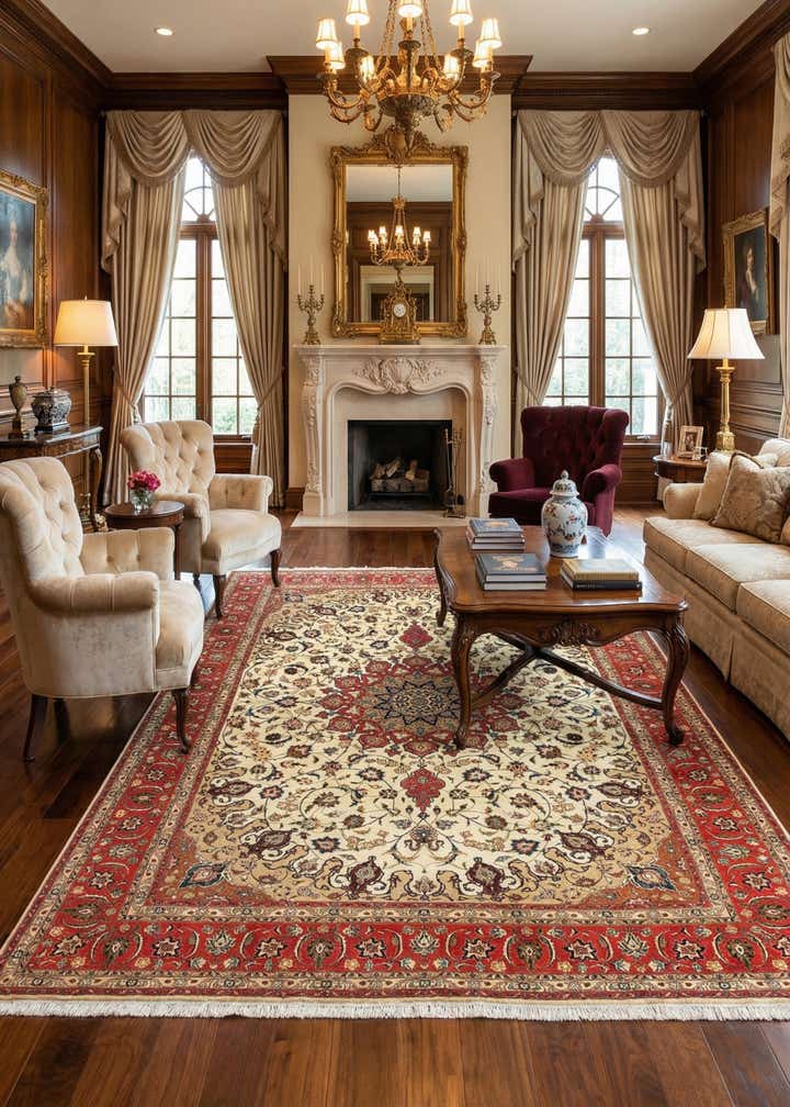 8' 2 x 11' 7 Tabriz Rug