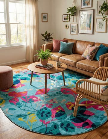 7' 10 x 10' Azalea Oval Rug