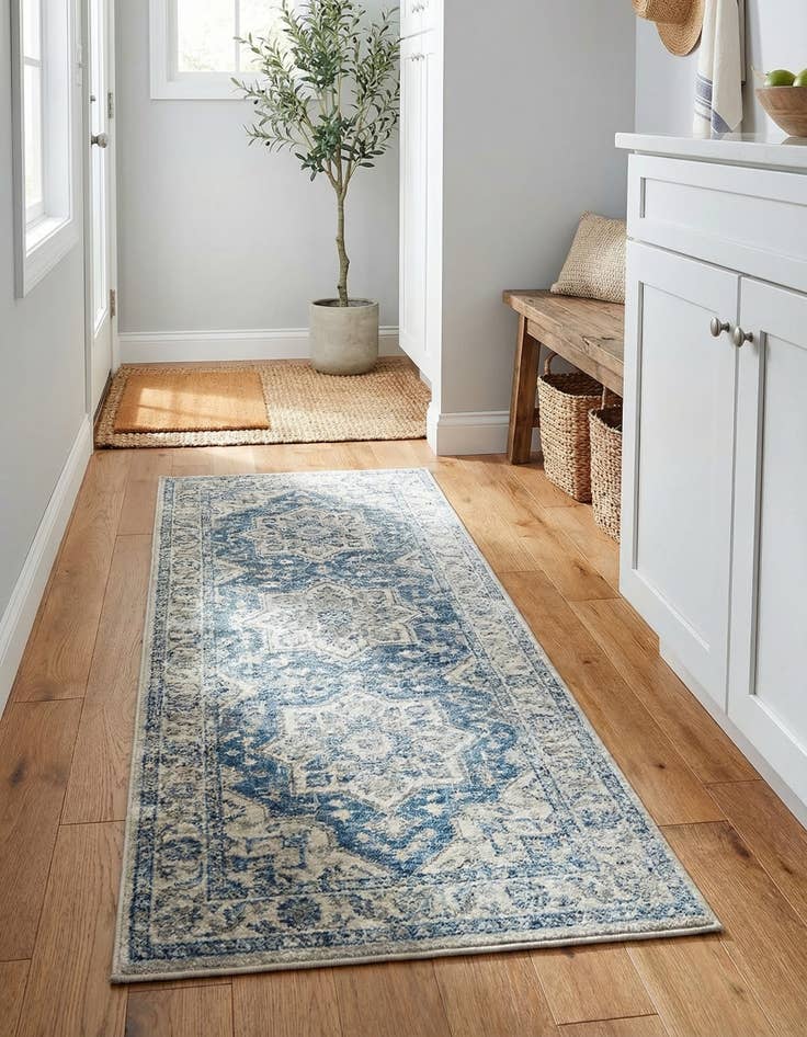 Detail image of  2' x 4' Kamala Washable Runner Rug