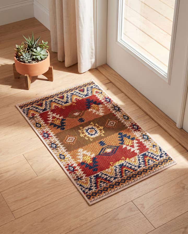 60cm x 95cm Leicht zu reinigen Baja Innen- / Aussenbereich Teppich