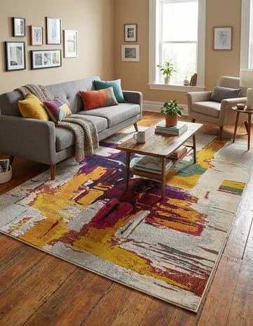 6' x 9' Washable Hyacinth Rug