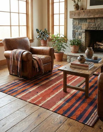 4' 9 x 5' 3 Jajim Square Rug
