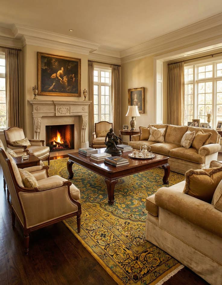 Detail image of 6' 4 x 9' 9 Nain Wool Rug