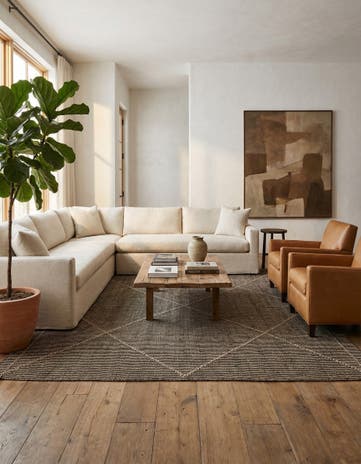 7' 6 x 10' Hand Knotted Darya Wool Rug
