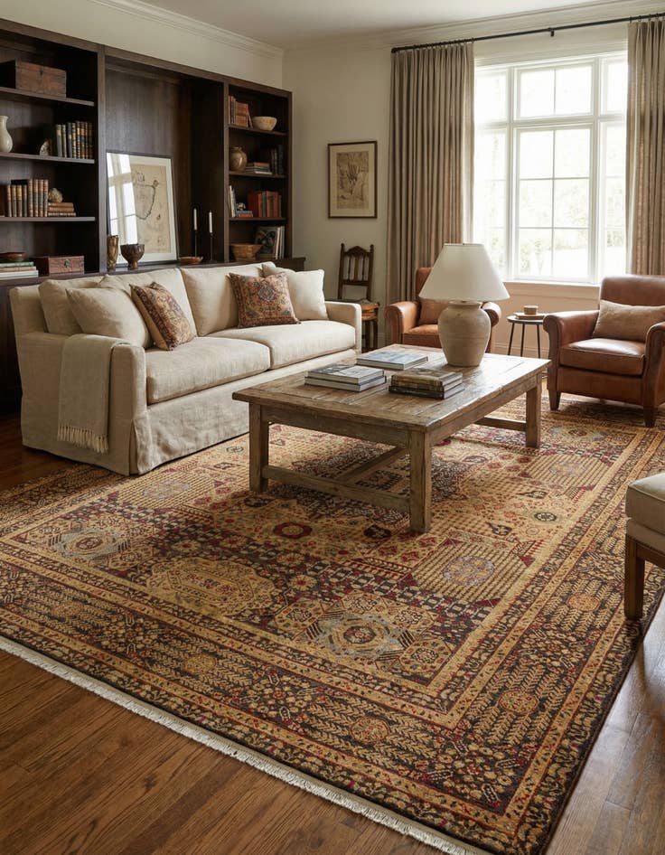 Detail image of 10' x 11' 4 Mamluk Rug