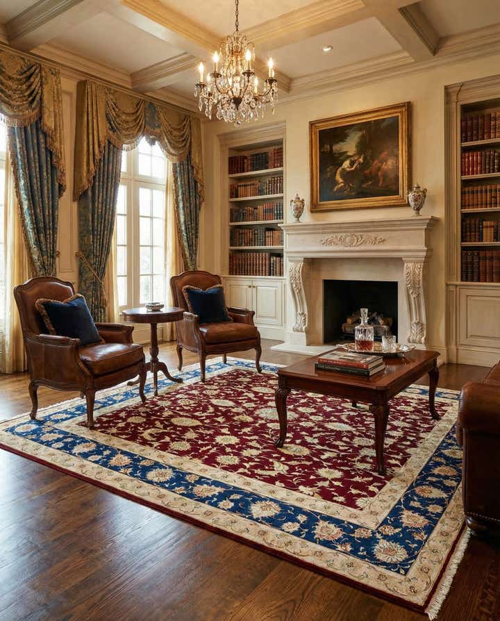8' 1 x 9' 8 Tabriz Rug