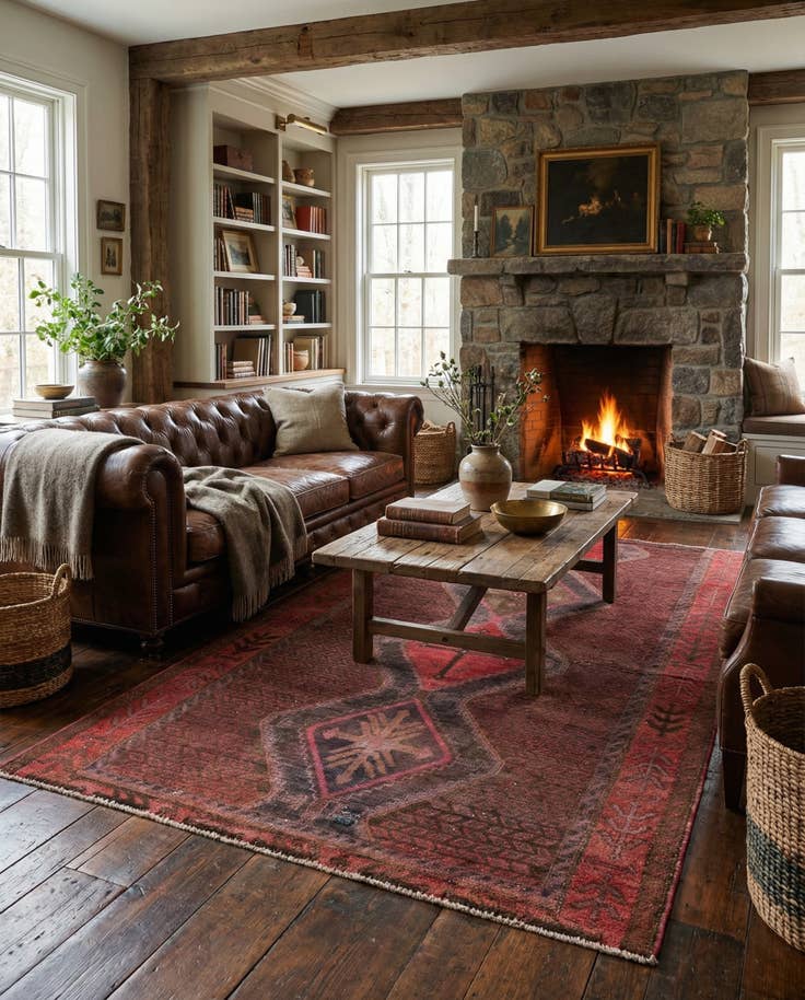 Detail image of 5' 1 x 7' 7 Hand Knotted Ultra Vintage Persian Wool Rug