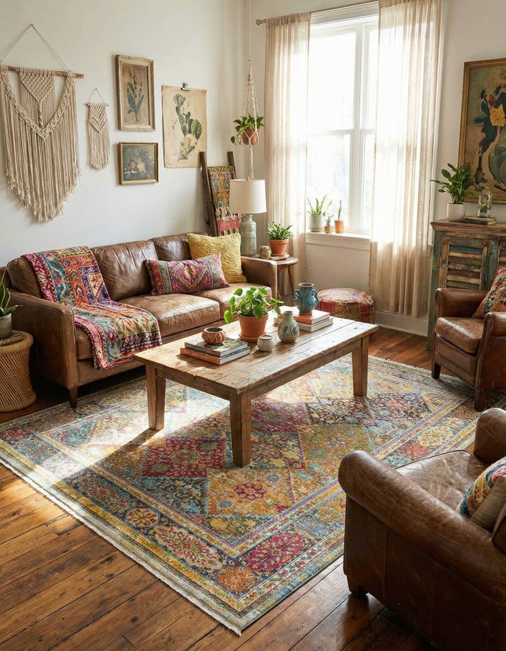 Detail image of  9' x 12' Santiago Rug