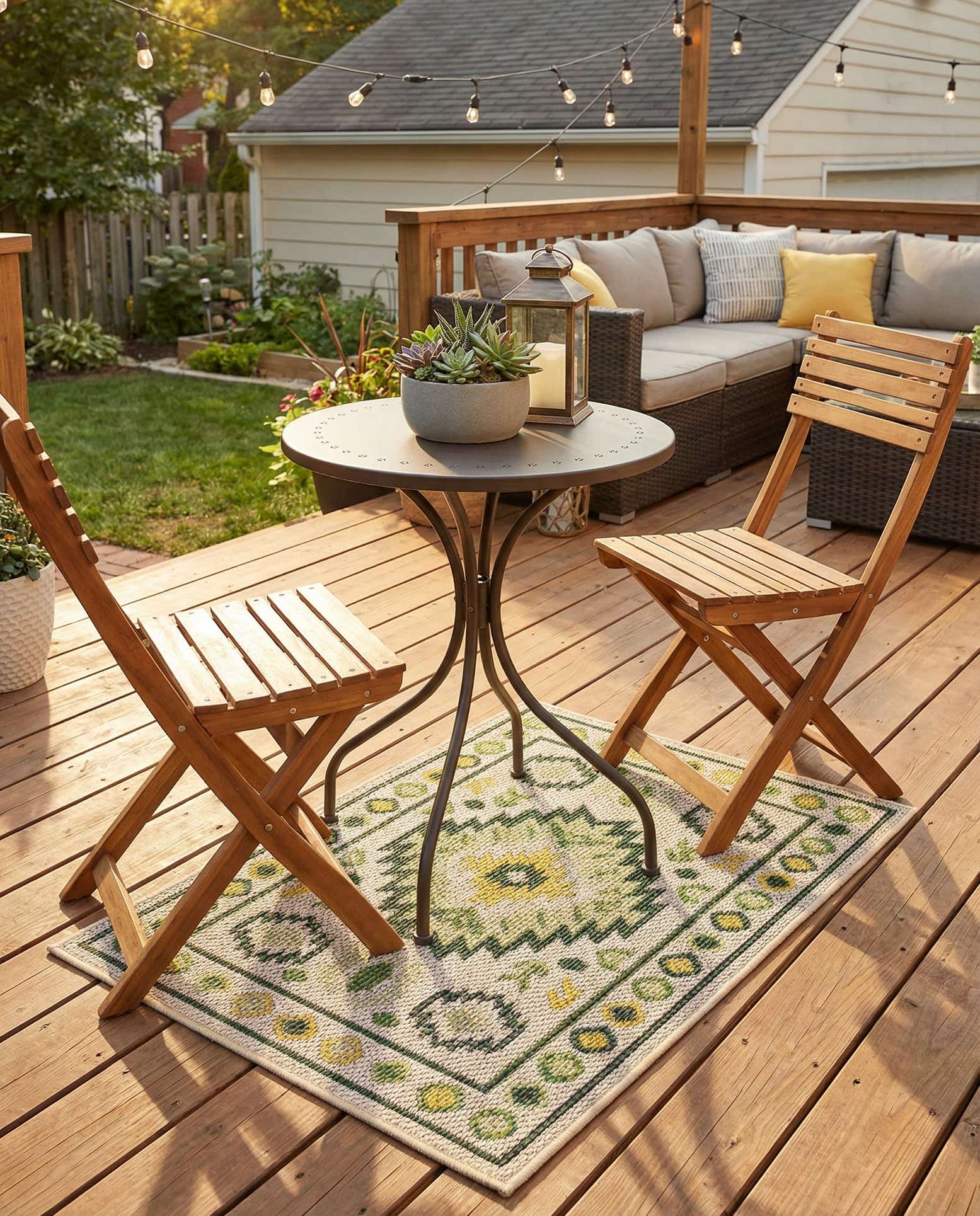 2' x 3' Easy-Clean Baja Indoor / Outdoor Rug
