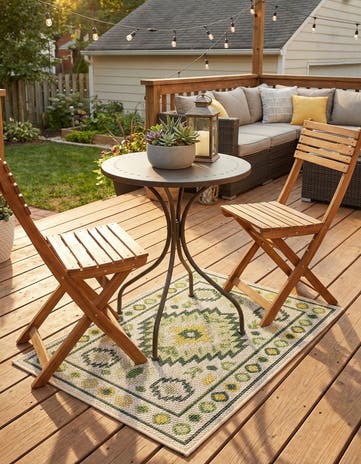 2' x 3' Easy-Clean Baja Indoor / Outdoor Rug