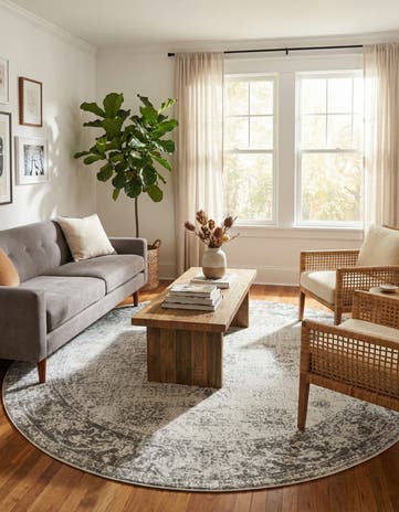 10' x 10' Monte Carlo Round Rug
