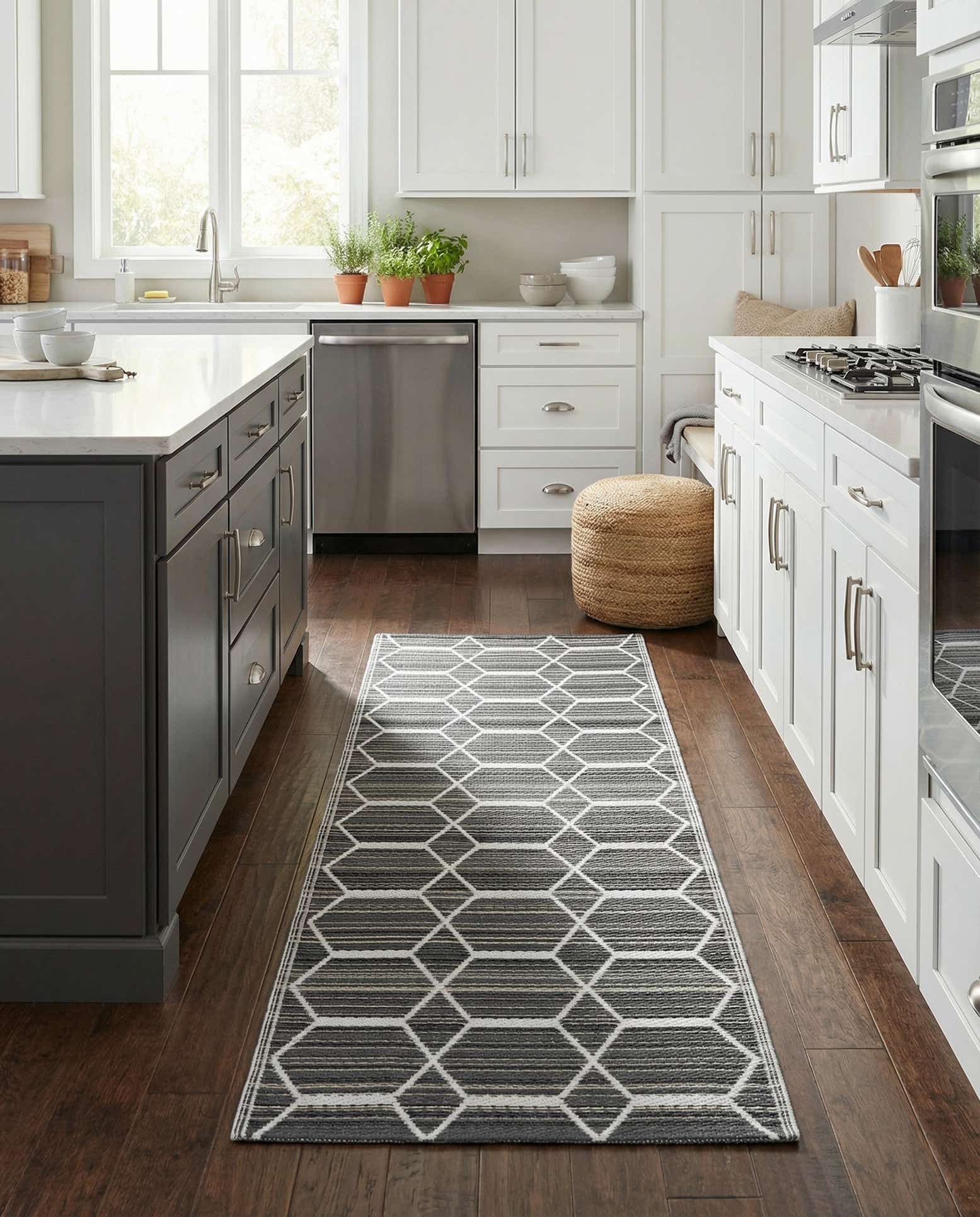2' x 6' 2 Easy-Clean Vista Breeze Indoor / Outdoor Runner Rug