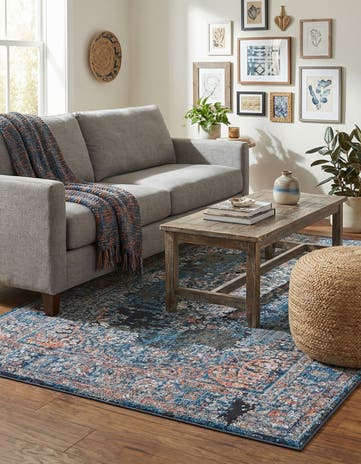 5' x 7' 7 Fleur Rug