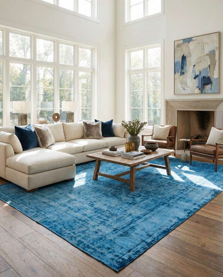 9' 6 x 12' 6 Hand Knotted Ultra Vintage Persian Wool Rug