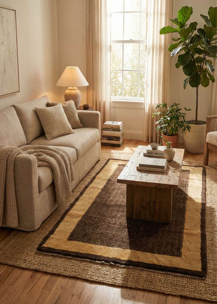 3' x 5' 2 Hand Knotted Modern Ziegler Rug