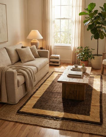 3' x 5' 2 Hand Knotted Modern Ziegler Rug