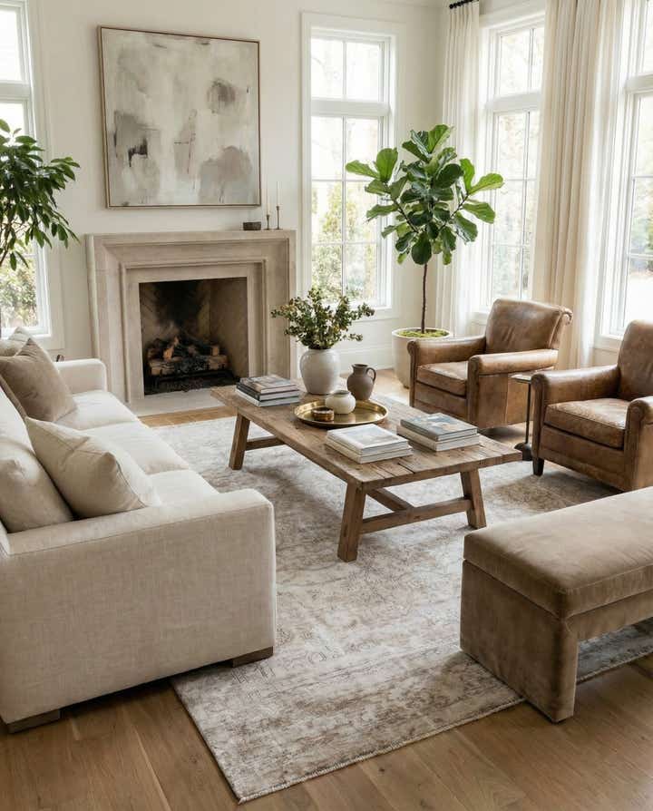 7' 4 x 10' 10 Hand Knotted Ultra Vintage Persian Wool Rug