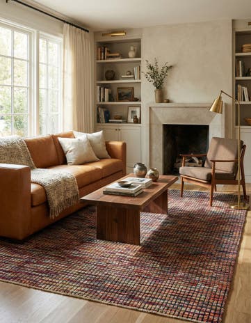 5' 9 x 9' Hand Knotted Darya Wool Rug
