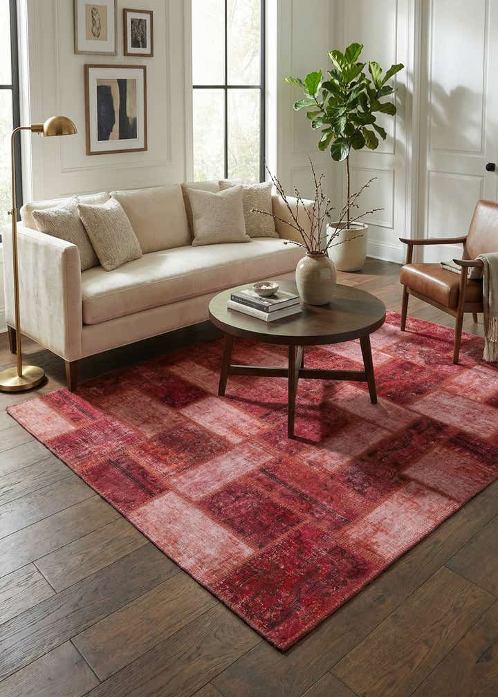 5' x 7' Hand Knotted Ultra Vintage Persian Wool Rug