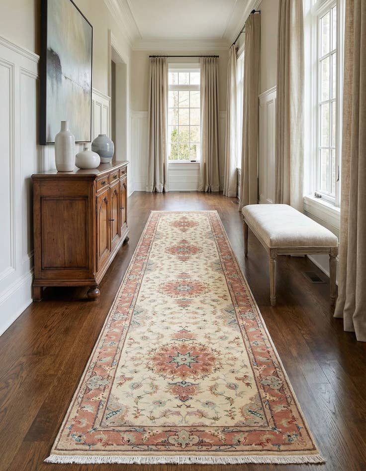 Detail image of 2' 10 x 13' 3 Tabriz Runner Rug