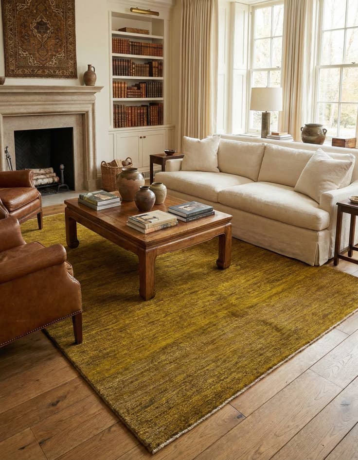 Detail image of 5' 8 x 7' 6 Kashkuli Wool Rug