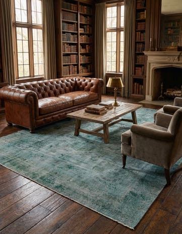 8' 8 x 11' 6 Hand Knotted Ultra Vintage Persian Wool Rug