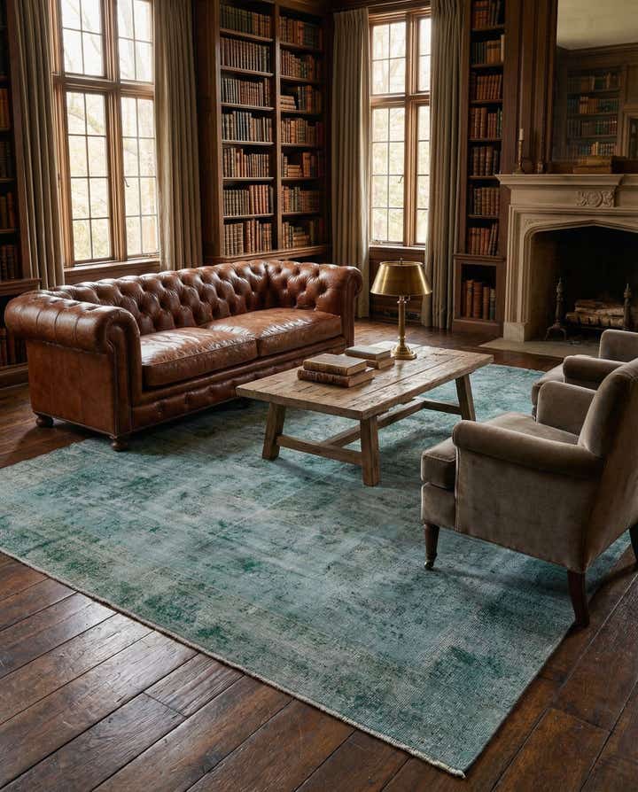 8' 8 x 11' 6 Hand Knotted Ultra Vintage Persian Wool Rug