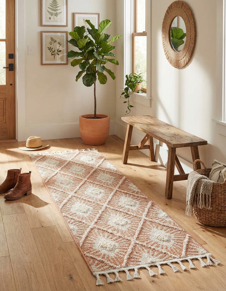 2' x 6' Boho Runner Rug