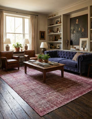 8' 8 x 11' 9 Hand Knotted Ultra Vintage Persian Wool Rug