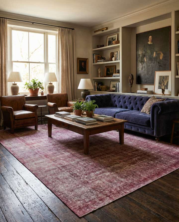 8' 8 x 11' 9 Hand Knotted Ultra Vintage Persian Wool Rug