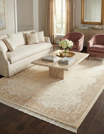 5' 1 x 6' 8 Hand Knotted Darya Wool Rug