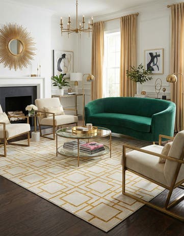 10' x 13' Marilyn Monroe™ Glam Deco Rug