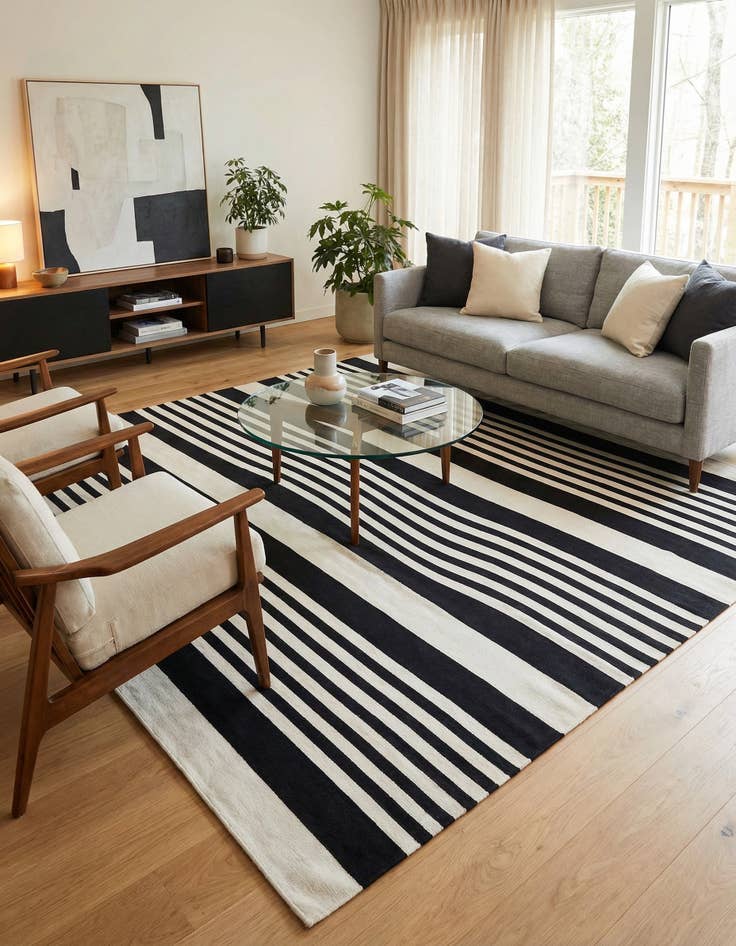 Detail image of 9' 10 x 9' 10 Milano Square Rug