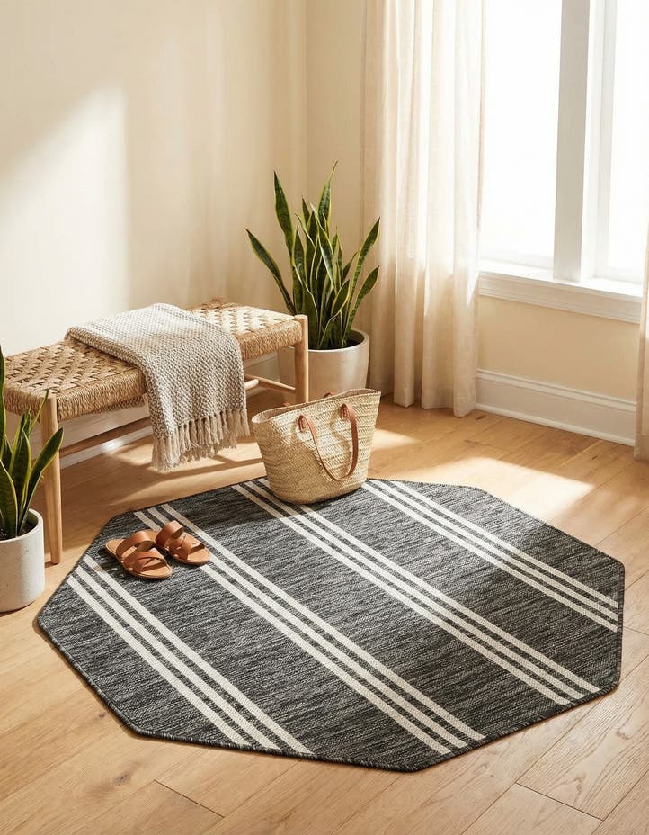 4' x 4' Easy-Clean Jill Zarin Anguilla Ind...